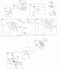 Camshaft Crankcase CoverSump Crankshaft Gear Reduction PistonRingsConnecting Rod Diagram and Parts List for 095412-0502-B1  Briggs and Stratton Engine